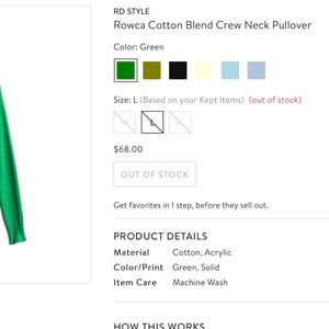 RD Style Rowca pullover